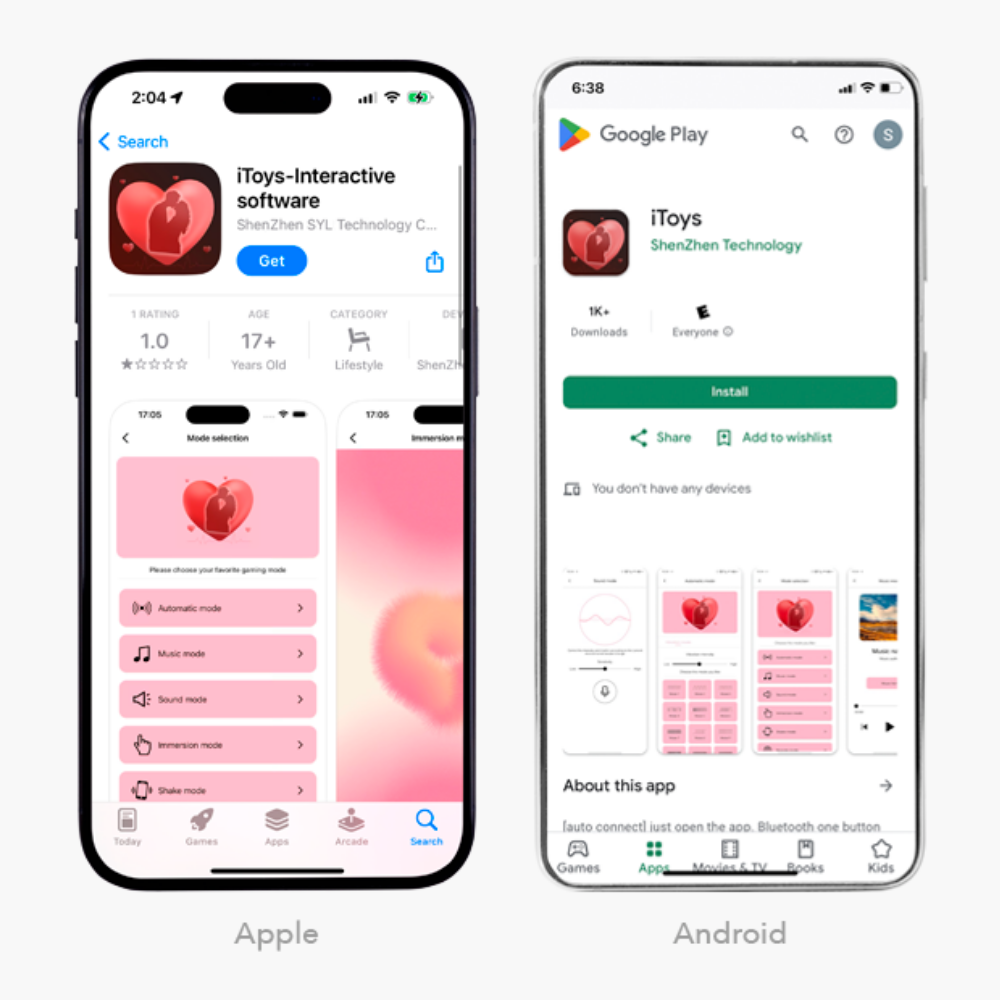 Undercover Lover App Controlled