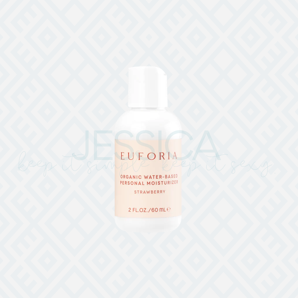 Organic Water-Based Personal Moisturizer in Strawberry