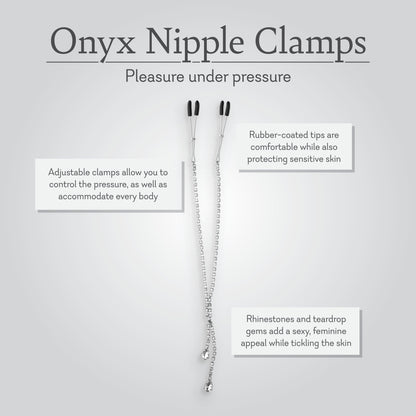 Onyx Nipple Clamps