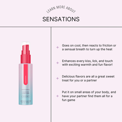 Sensations Warming Lube